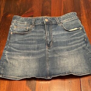 American Eagle Outfitters Blue Denim Mini Skirt